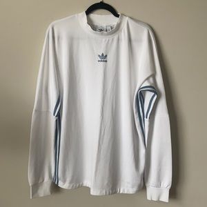 Adidas Trefoil Long Sleeve White